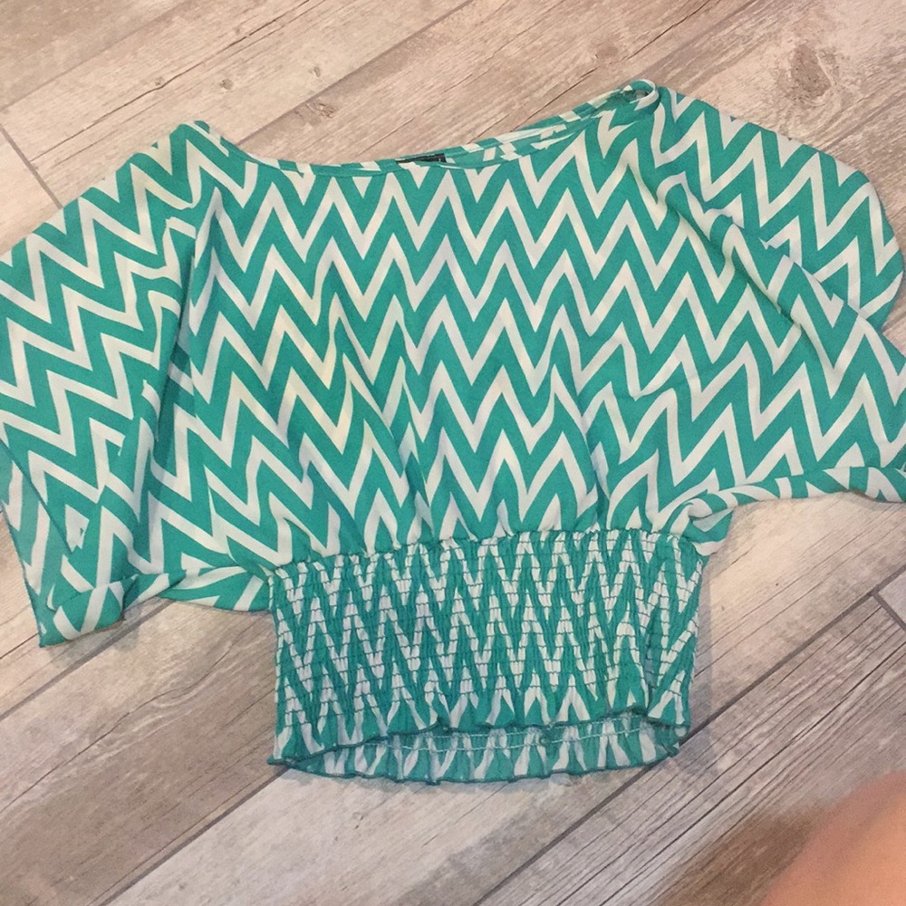 Wet Seal Chevron Blouse